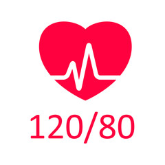 Vector blood pressure icon