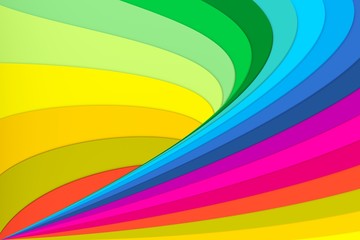 abstract colorful background 3d illustration