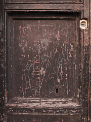 old wooden door