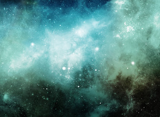 Abstract colorful space nebula for deep background