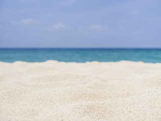 Fototapeta na wymiar Beach Sand Sky Sea Summer holiday background