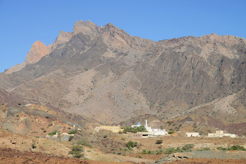 Landscape at Al Mahbab, Oman