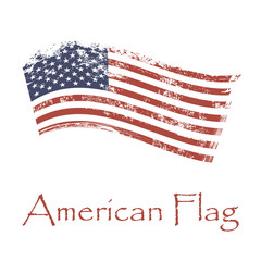 American flag background for web