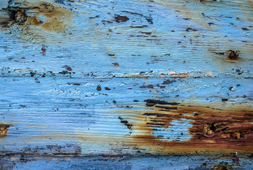 Blue Wood Grunge