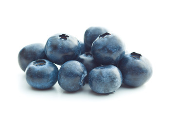Tasty blueberries fruit.