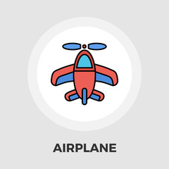 Airplane Flat Icon