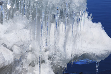 ice and icicles