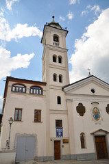 Fototapeta premium Eglise Madonna del Ponte (Suse / Italie)