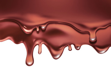 liquid chocolate background
