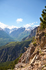 Fototapeta na wymiar Parc national naturel des Ecrins (Hautes-Alpes)