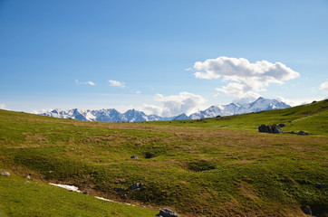Col de la Salcette et Ecrins (Hautes-Alpes)