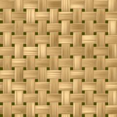 bright woody rattan wicker weave seamless pattern texture background