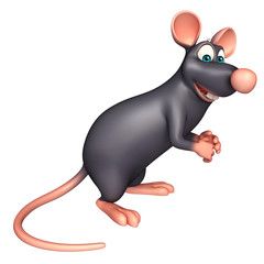funny Rat cartoon character