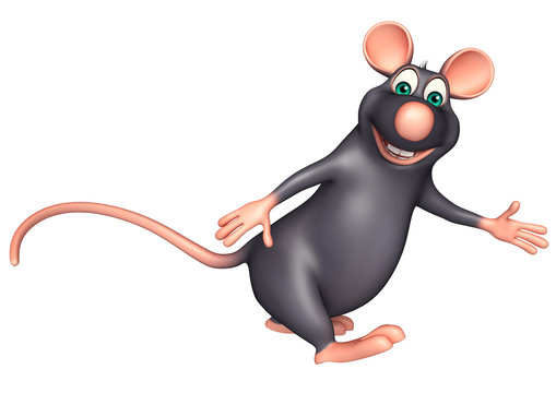 walking   Rat cartoon character