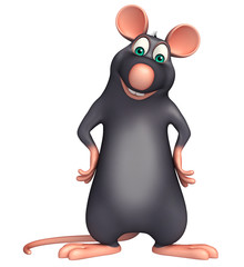 funny Rat cartoon character