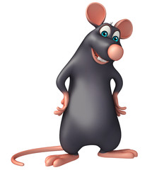 funny Rat cartoon character