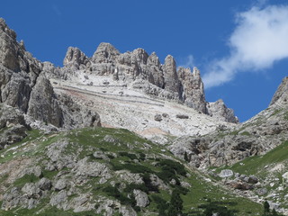 Fototapeta na wymiar Dolomites mountains, Italy