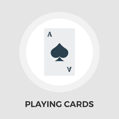 Playing Cards Flat Icon