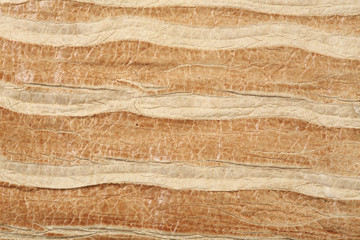 wave pattern on the skin