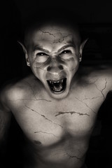 devil vampire portrait