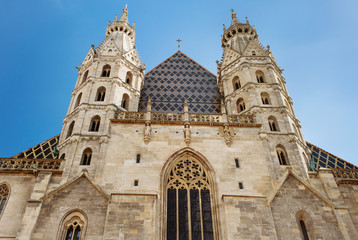 Fototapeta na wymiar St. Stephen's Cathedral, Vienna,