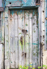 Old wooden doors, textures