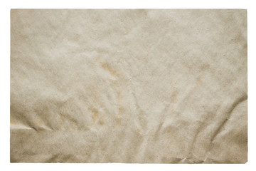 old paper isolated