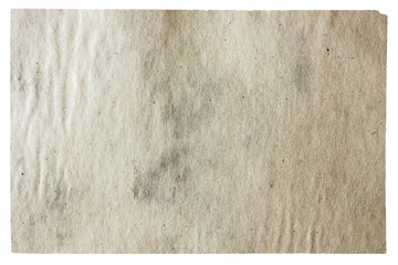 old paper isolated