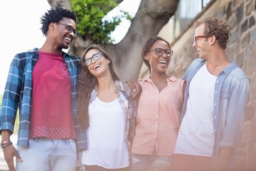 Young couple having fun together