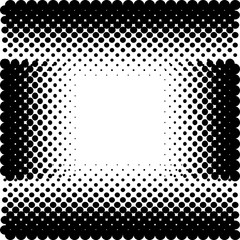 Vector halftone dots