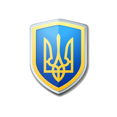 Ukraine shield sign