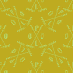 Vector polo seamless pattern
