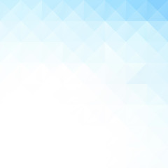 Blue Grid Mosaic Background, Creative Design Templates