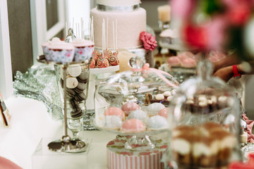 Wonderful assortie of desserts and other sweets