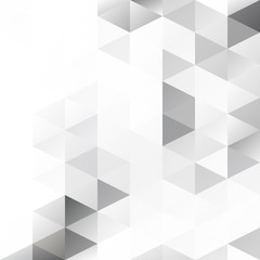 Fototapeta premium Gray Grid Mosaic Background, Creative Design Templates