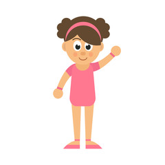 little girl ballerina