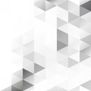 Gray Grid Mosaic Background, Creative Design Templates