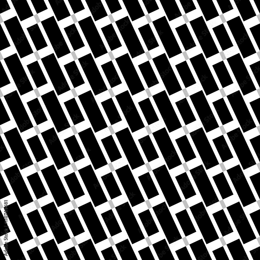Poster Abstract repeatable background, pattern. Monochrome vector textu