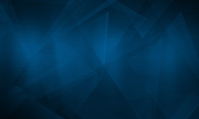 Abstract polygonal dark blue background