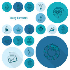 Christmas and Winter Icons Collection