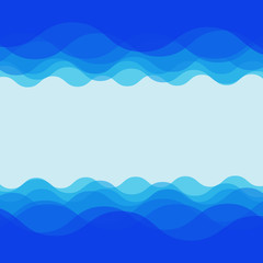 Fototapeta na wymiar Water wave design