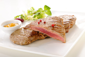 steak + sauce