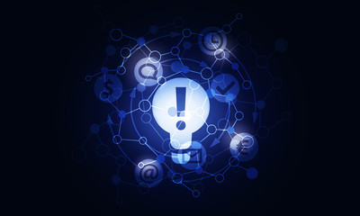 Wireless connection background