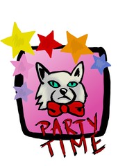 Party time cat