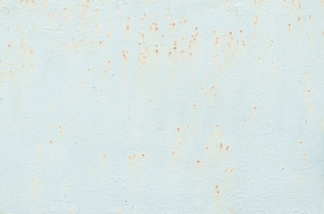Concrete wall light blue color, old look