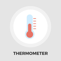 Thermometer flat icon