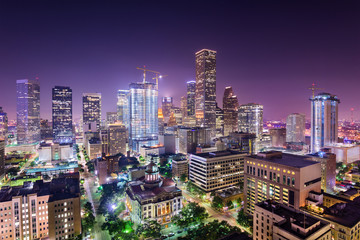 Obraz premium Houston Texas Skyline