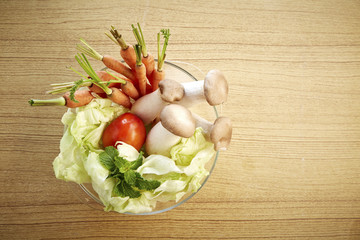 Fresh vegetables