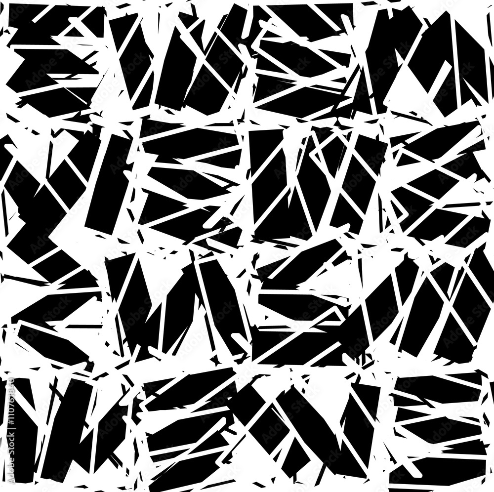 Poster chaotic background. chaotic geometric background with random sca