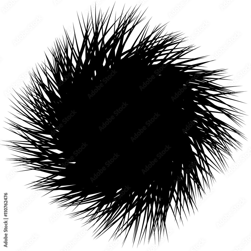Poster edgy, sharp shape. abstract monochrome background with random, p